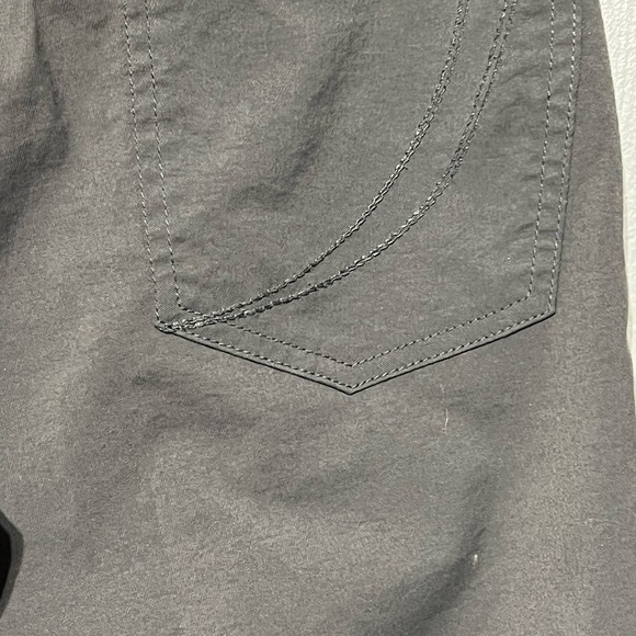 PrAna Breathe Straight Leg Pant Women’s Size 2 Gray Outdoors Hiking Athlesiure - Picture 5 of 8